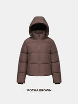 WarmCore™ Classic Short Detachable Hooded Puffer Jacket