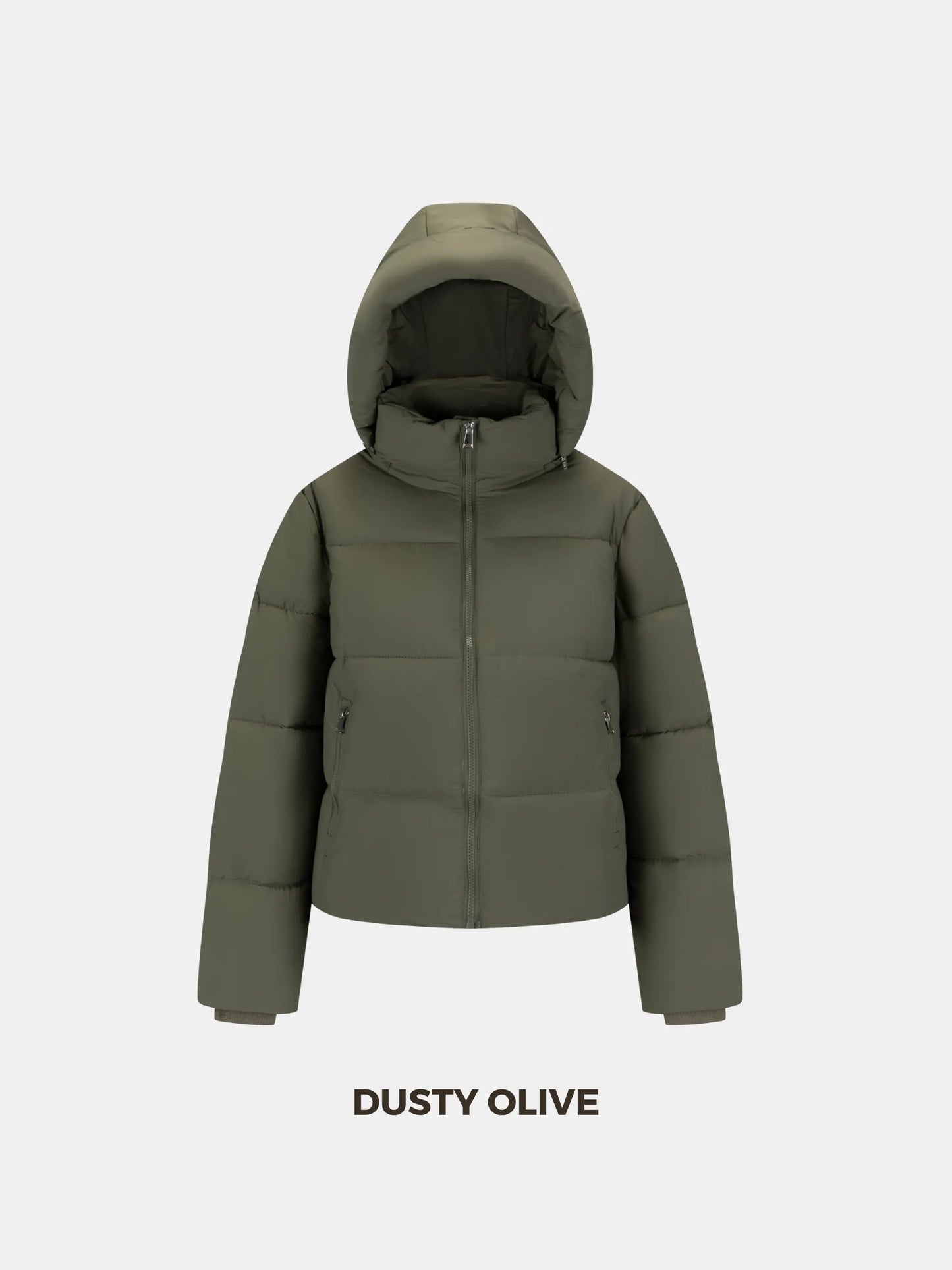 WarmCore™ Classic Short Detachable Hooded Puffer Jacket