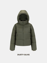 WarmCore™ Classic Short Detachable Hooded Puffer Jacket
