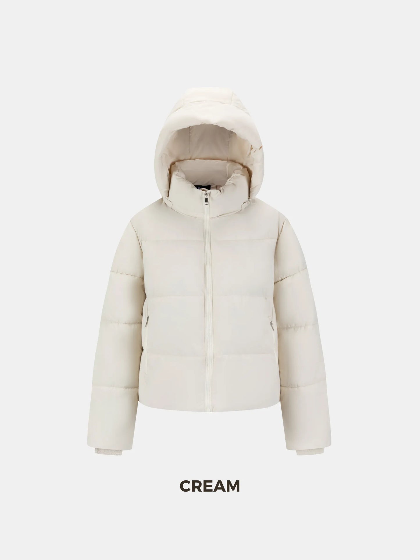 WarmCore™ Classic Short Detachable Hooded Puffer Jacket