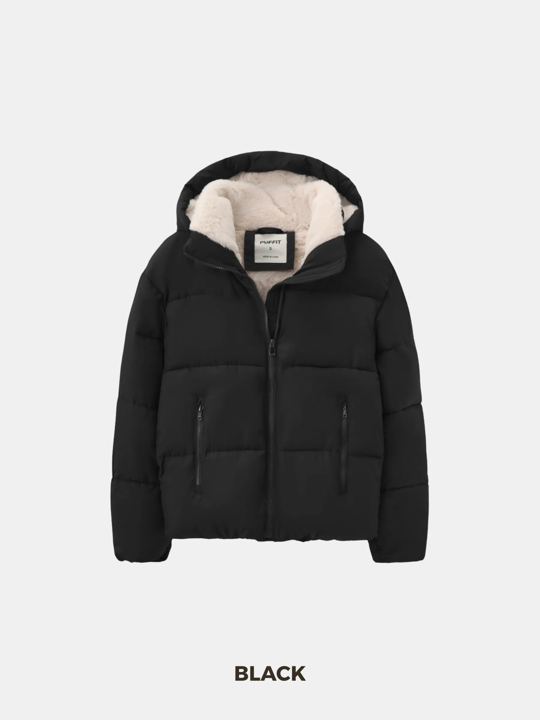 WarmCore™ Classic Short Detachable Hooded Puffer Jacket