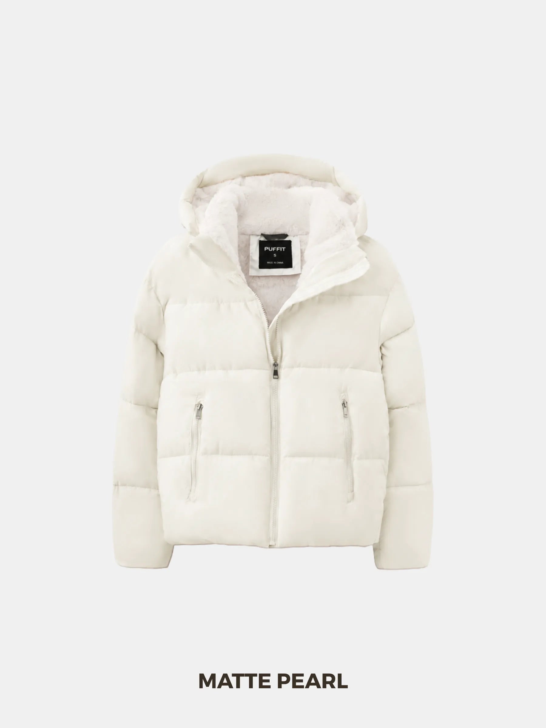 WarmCore™ Classic Short Detachable Hooded Puffer Jacket