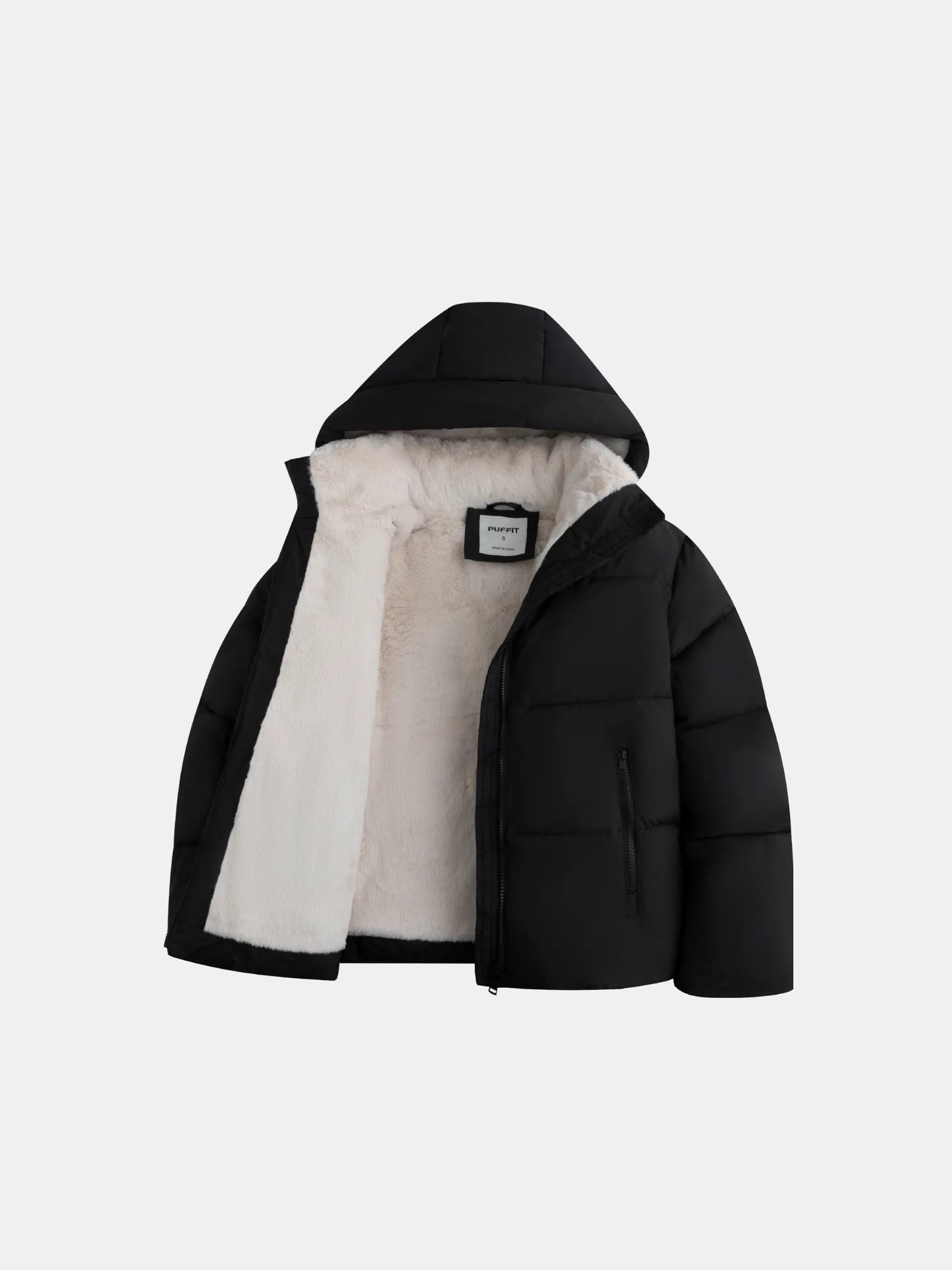 WarmCore™ Classic Short Detachable Hooded Puffer Jacket
