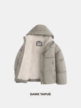 WarmCore™ Classic Short Detachable Hooded Puffer Jacket