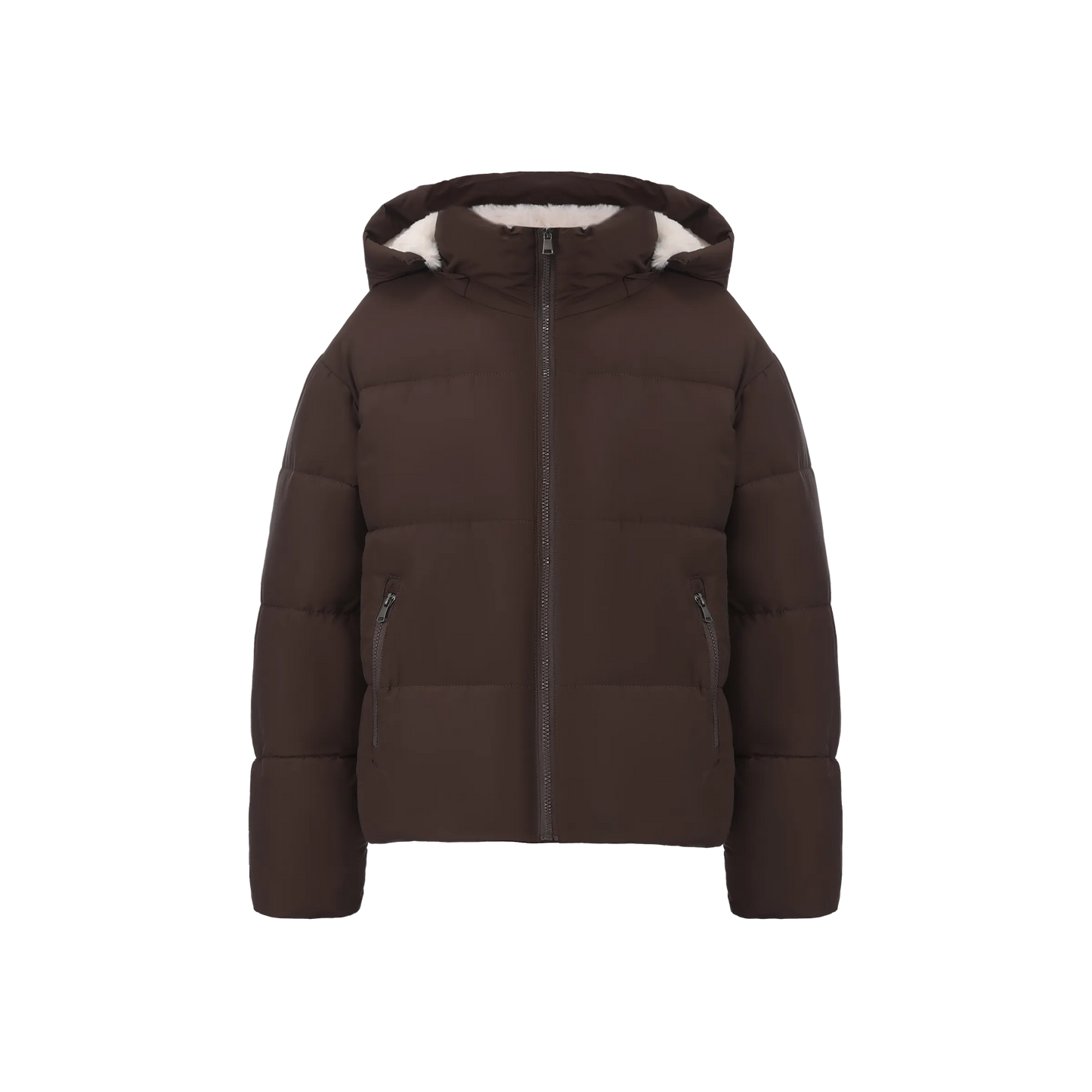 WarmCore™ Short Faux Fur Lined Puffer Jacket