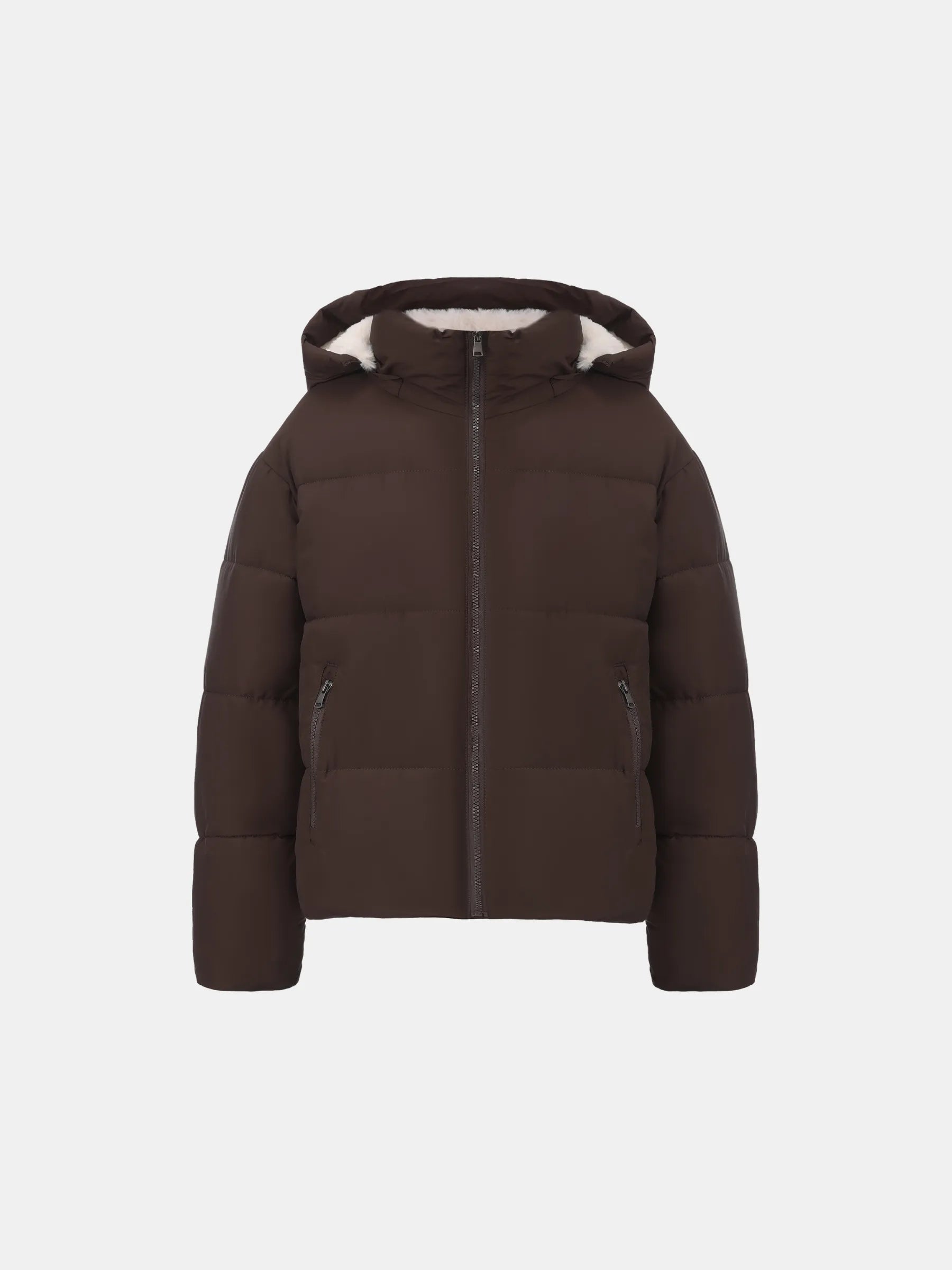 WarmCore™ Short Faux Fur Lined Puffer Jacket