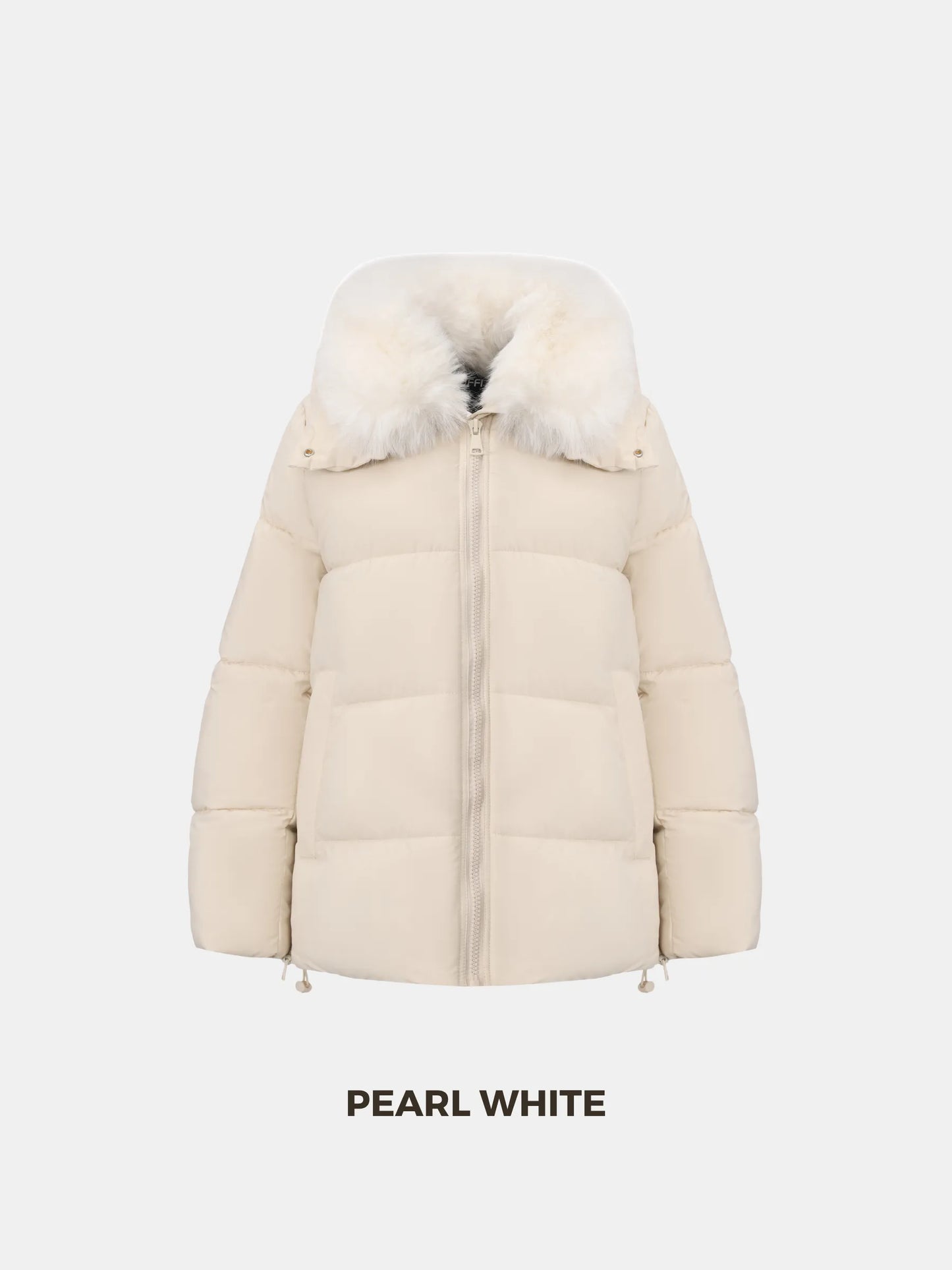 WarmCore™ Detachable Faux Fur Collar Hooded Puffer