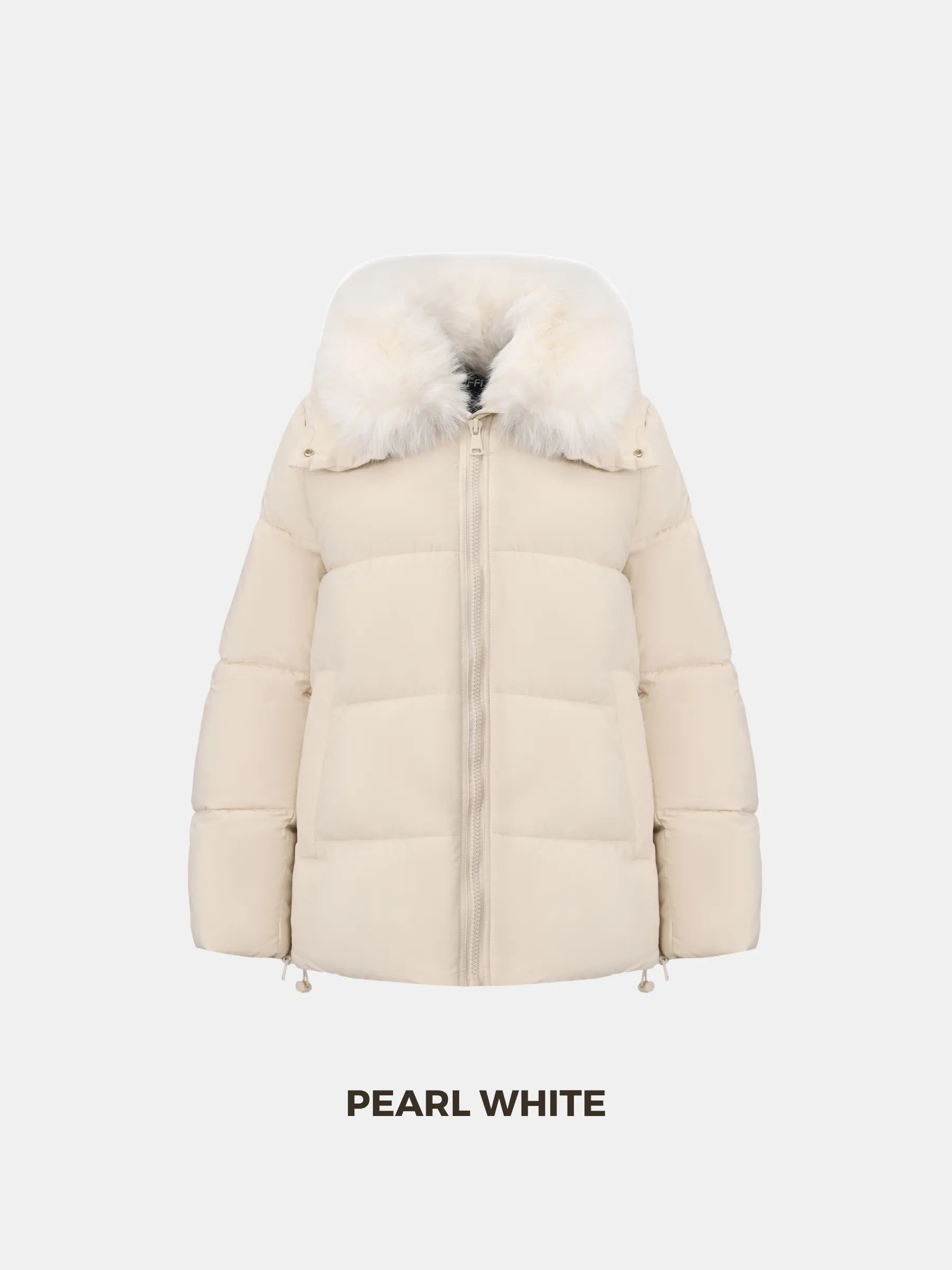 WarmCore™ Detachable Faux Fur Collar Hooded Puffer