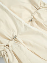 STM-TEX™ Faux Fur Lined Mid Length Rain Coat