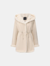 STM-TEX™ Faux Fur Lined Mid Length Rain Coat