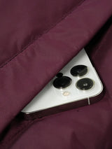 WarmCore™ Faux Fur Collar Long Puffer Jacket