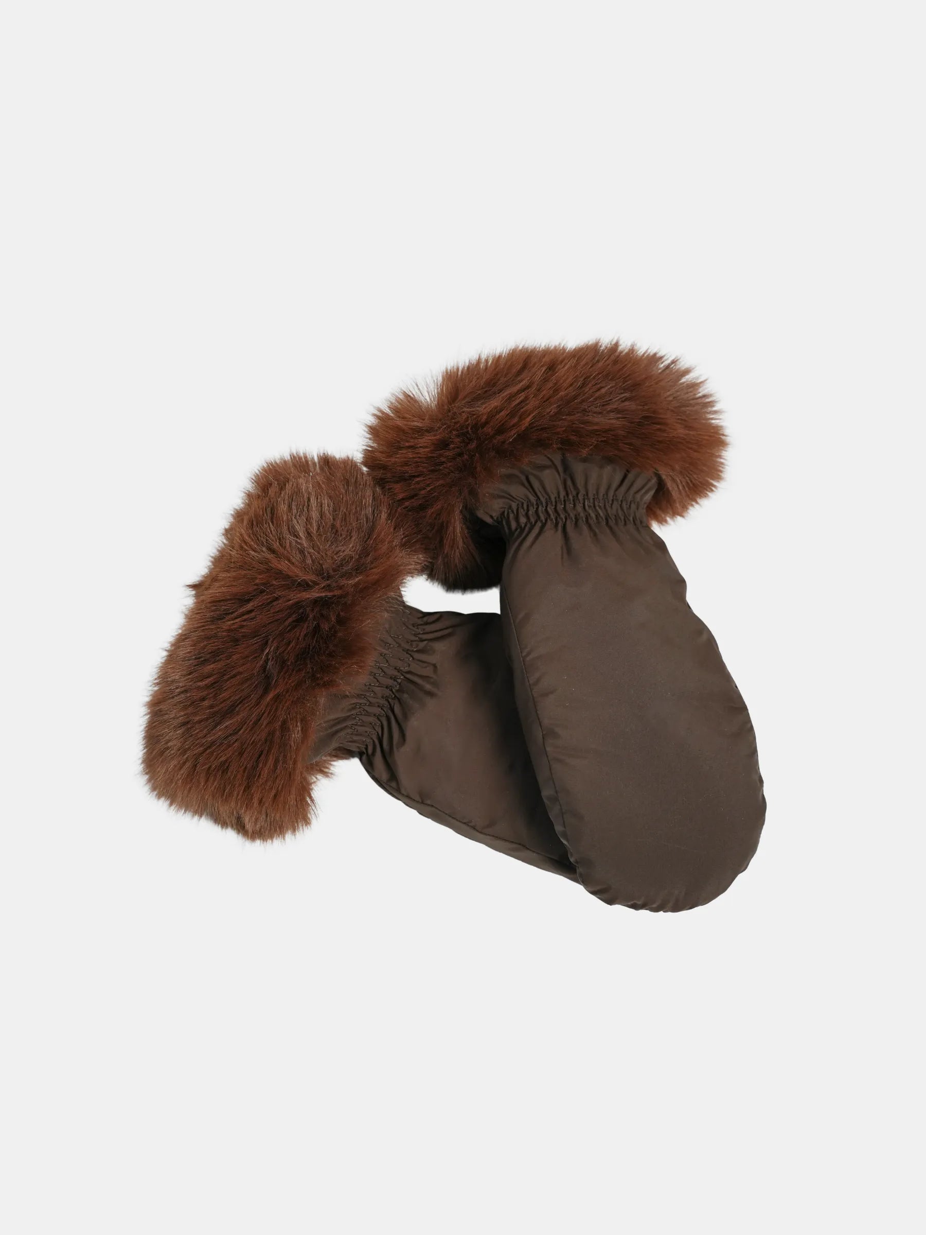 WarmCore™ Elegant Faux Fur Mittens