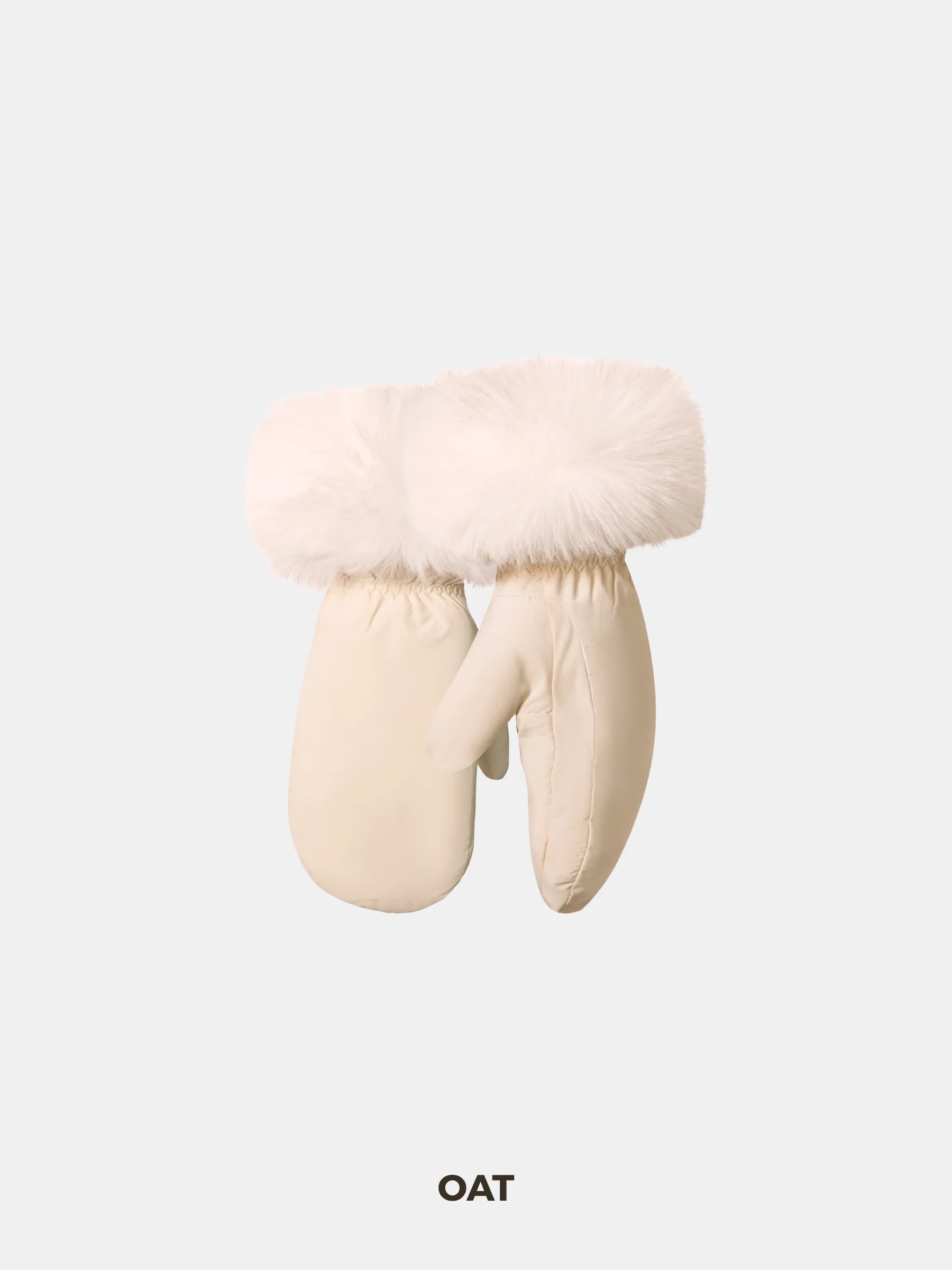 WarmCore™ Elegant Faux Fur Mittens