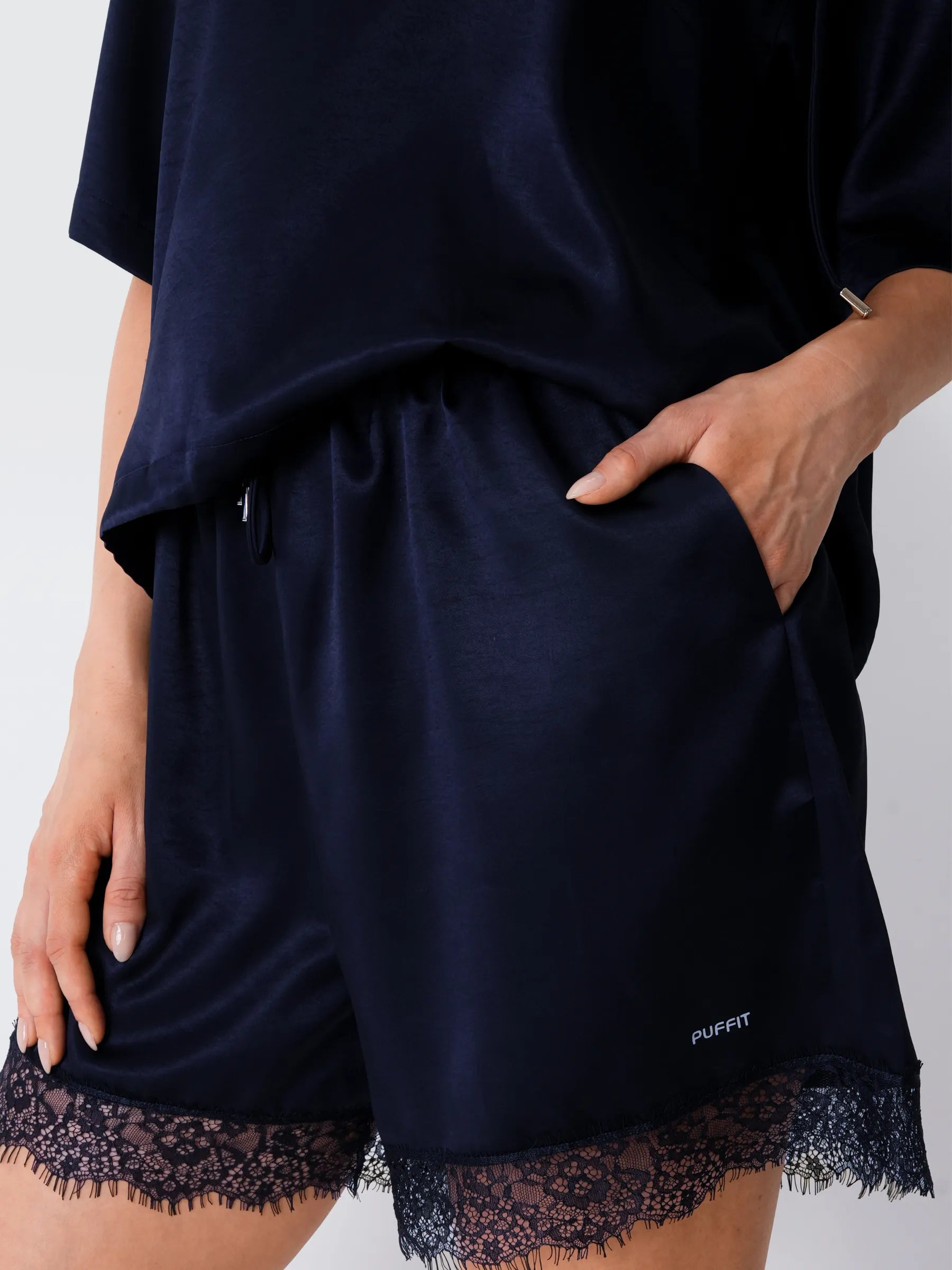 FreshWave™ Odor Control Lace Trim Shorts