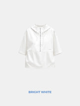 FreshWave™ Odor Control Silky Summer Hooded Top