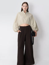 FreshWave™ Drawstring Waist Blouse