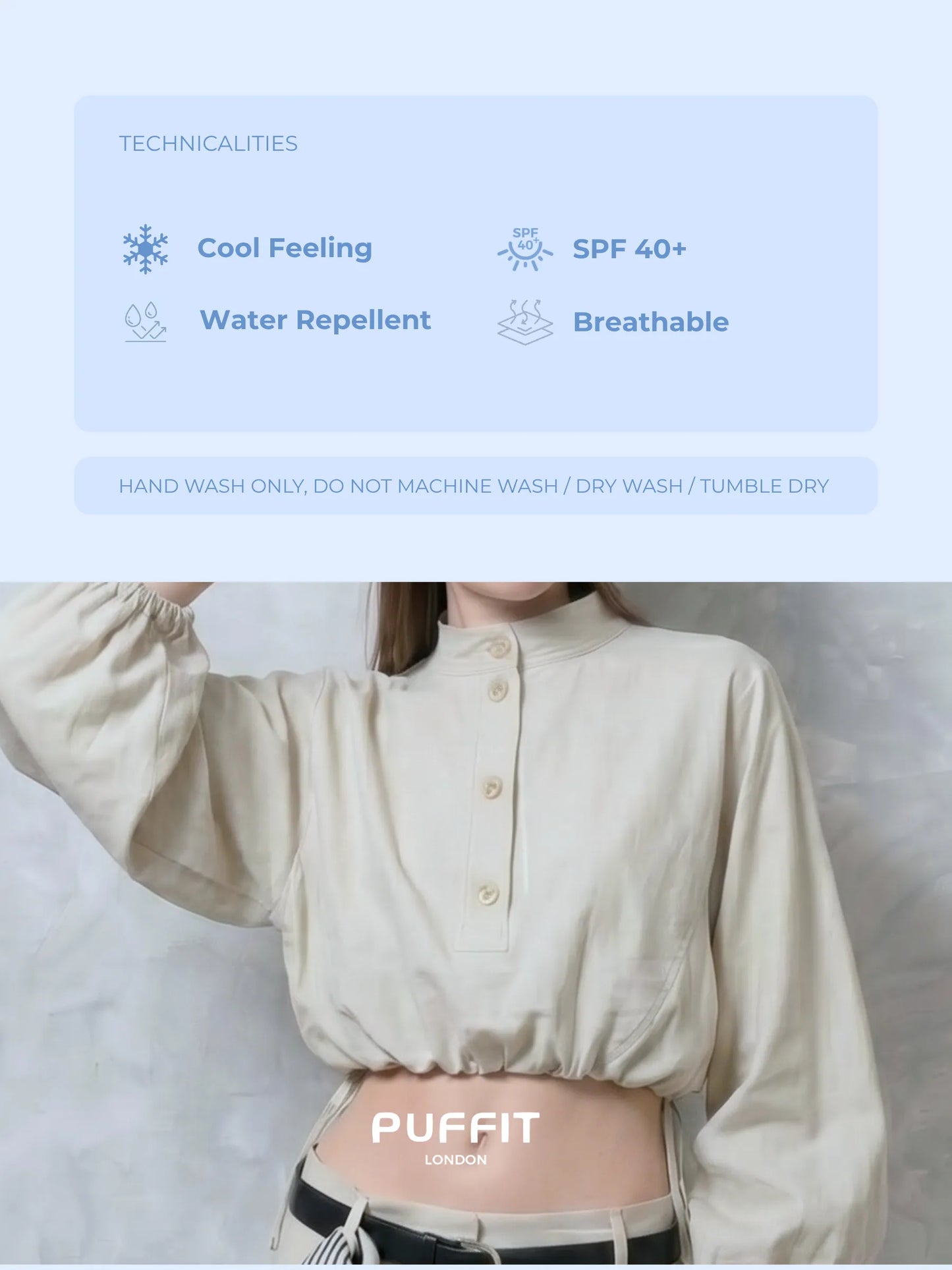 FreshWave™ Drawstring Waist Blouse