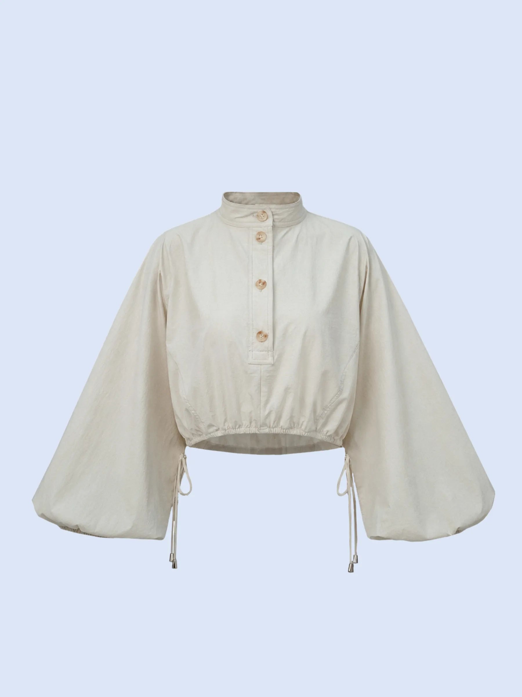 FreshWave™ Drawstring Waist Blouse