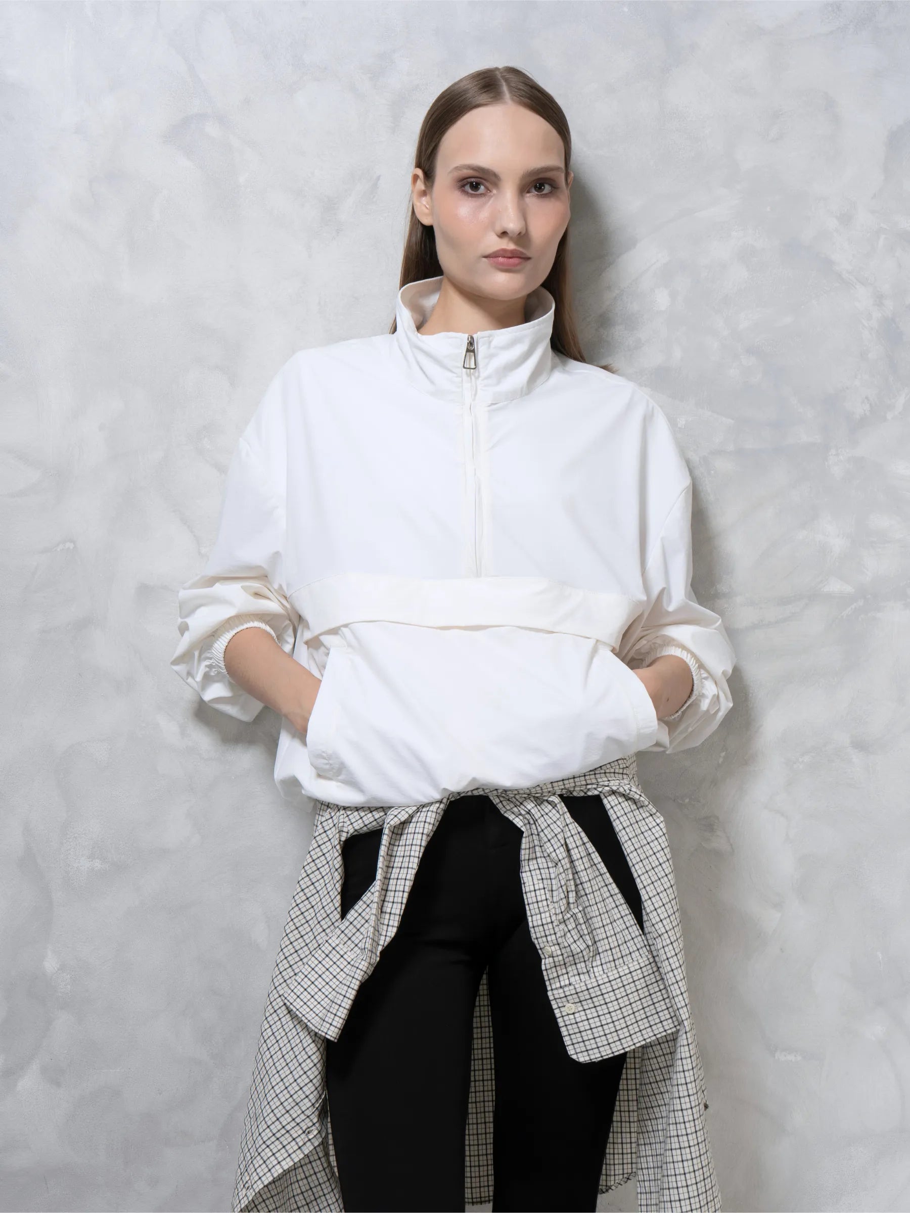 FreshWave™ Lightweight Half-Zip Windbreaker