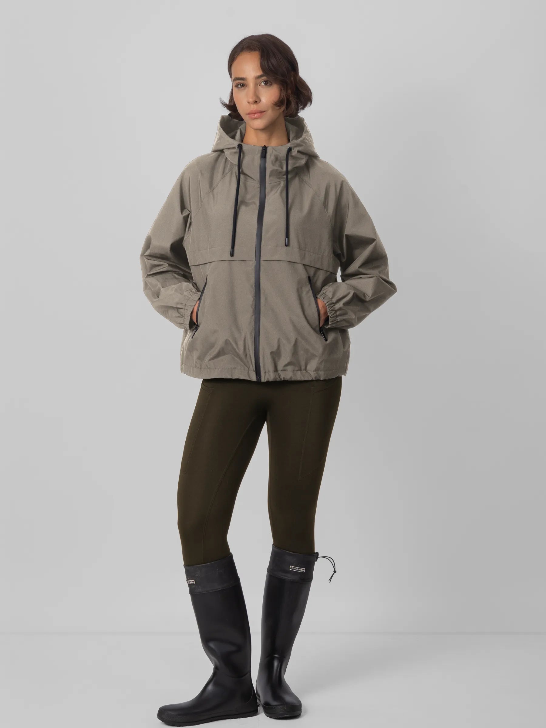 STM-TEX™ Classic Short Full Zip Rain Jacket