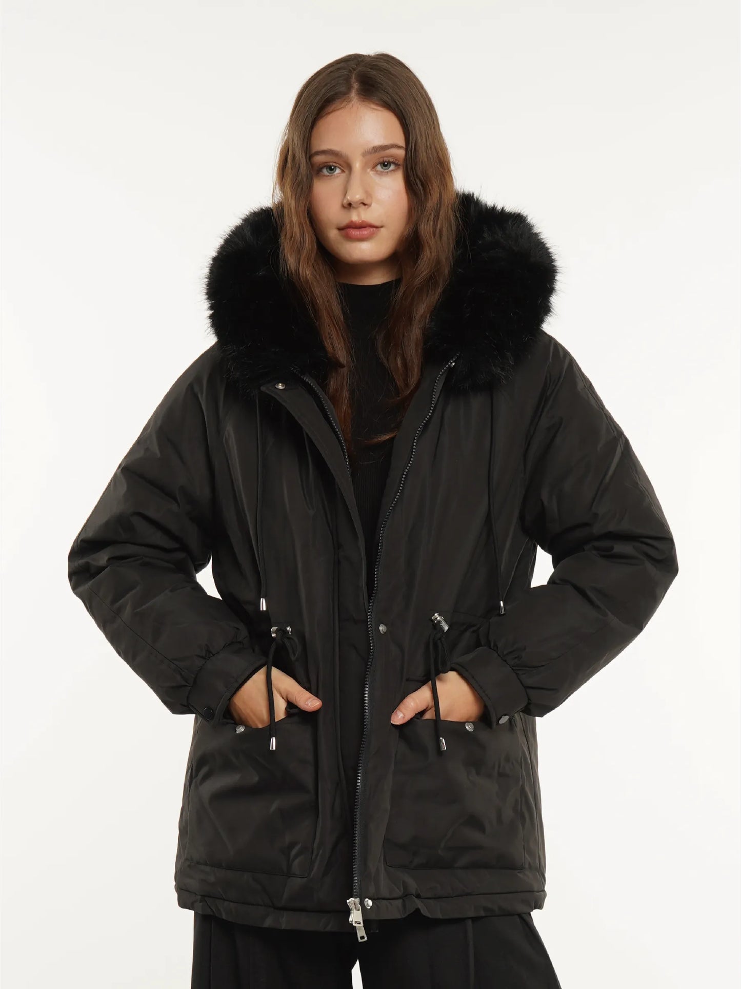 WarmCore™ Faux Fur Lined And Trim Parka
