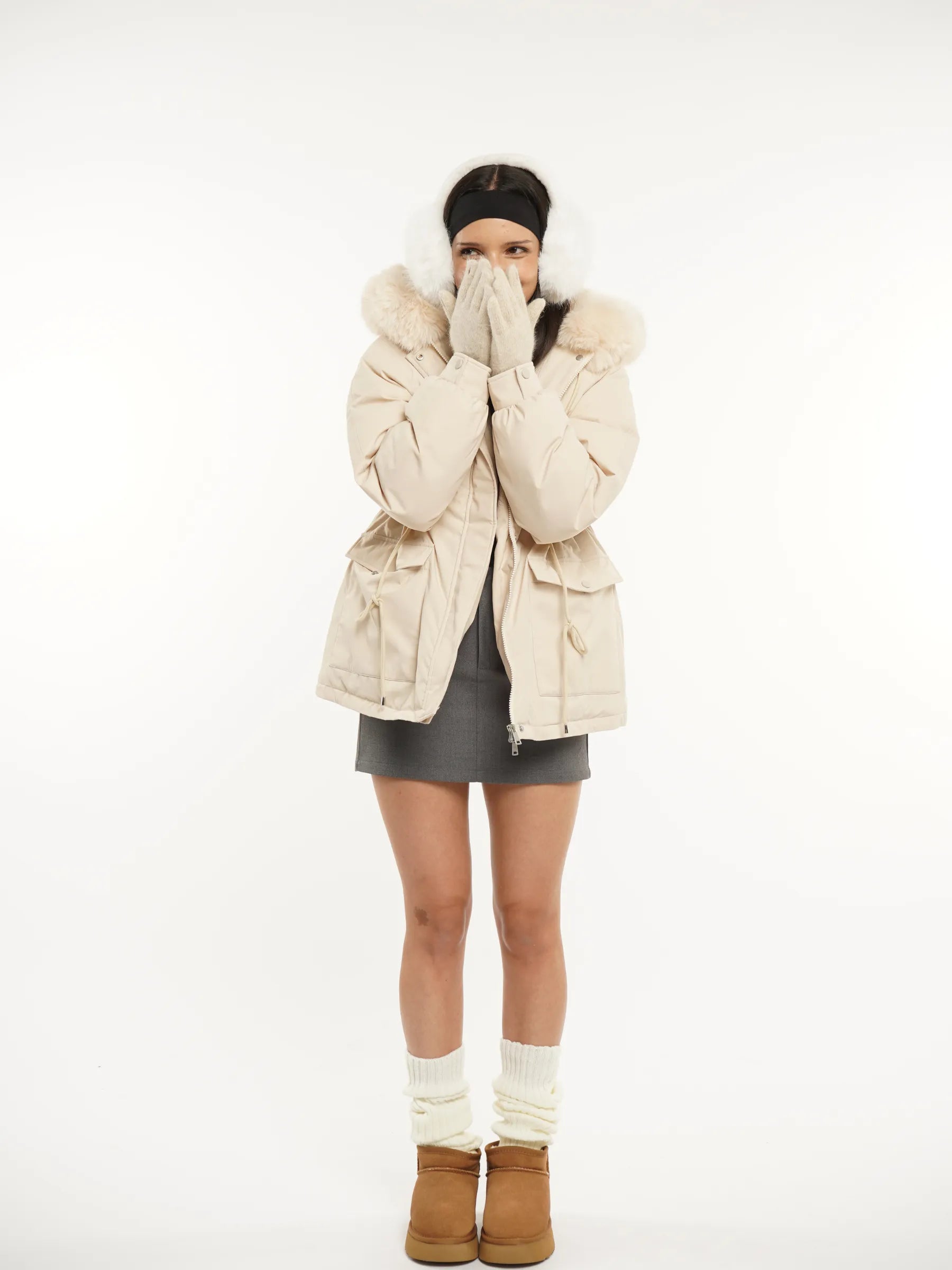 WarmCore™ Faux Fur Lined And Trim Parka