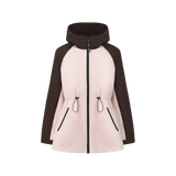 STM-TEX™  Brown/Pink Full-Zip Rain Jacket