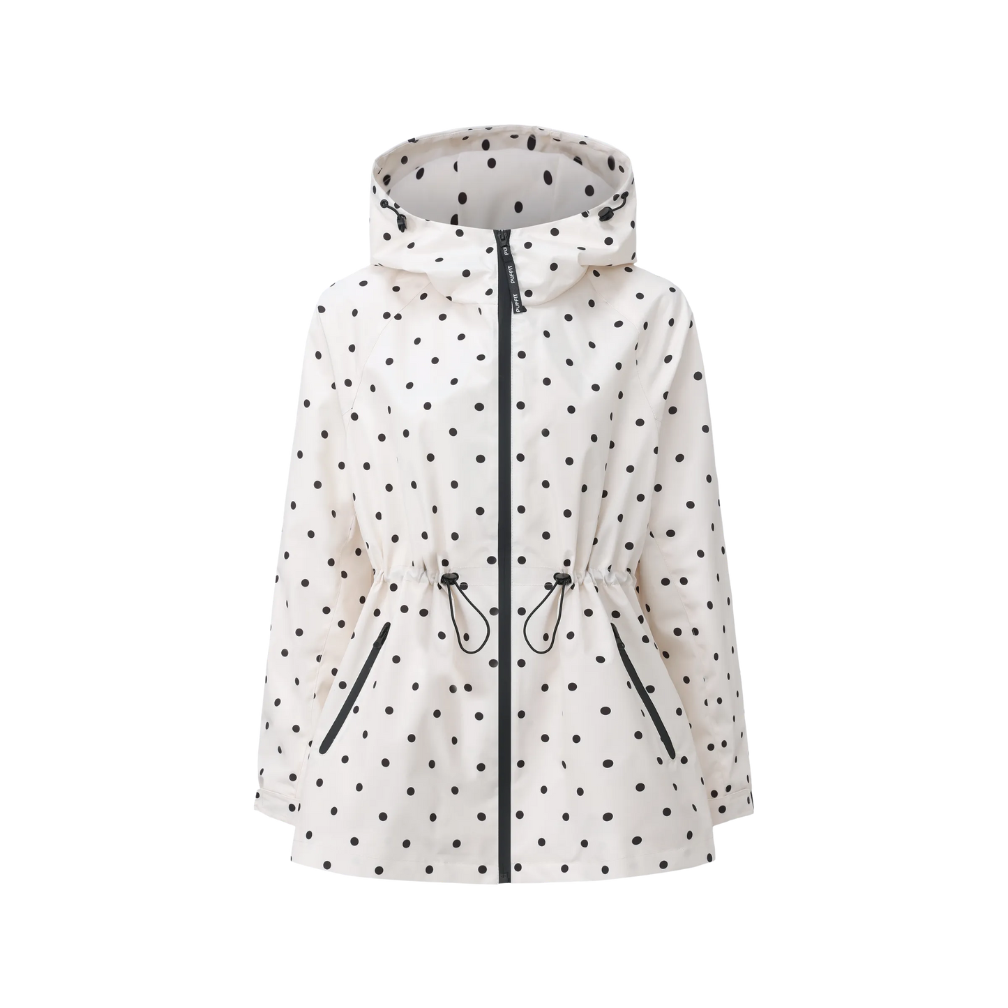 STM-TEX™  Polka Dot Full-Zip Rain Jacket