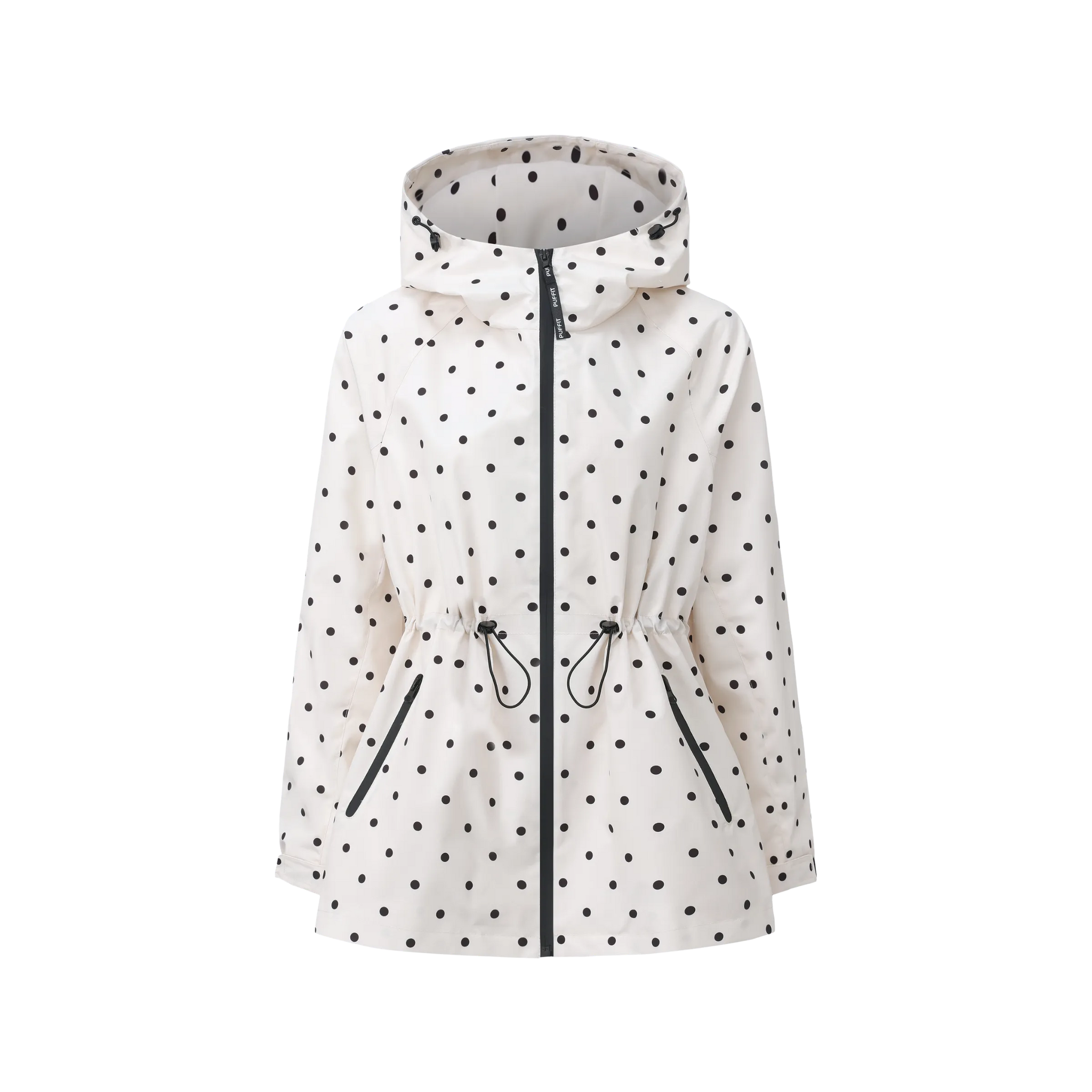 STM-TEX™  Polka Dot Full-Zip Rain Jacket