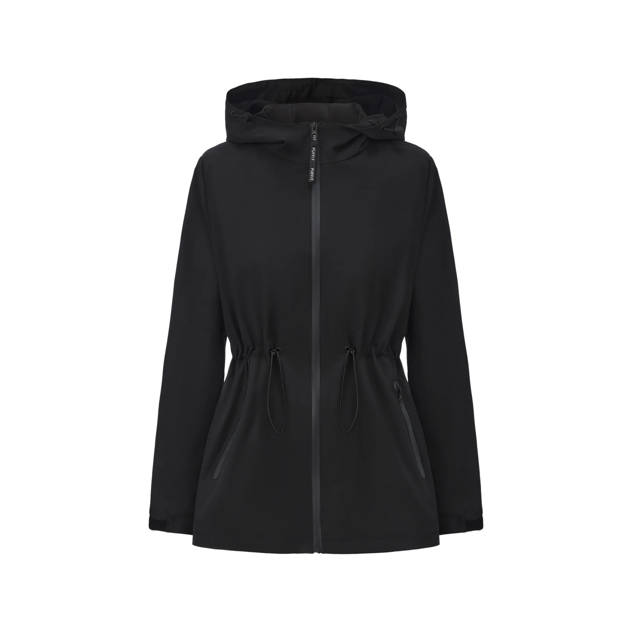 STM-TEX™ Wasserdichte Regenjacke mit durchgehendem Reißverschluss 