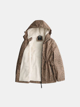 STM-TEX™ Faux Fur Lining Full Zip Rain Coat