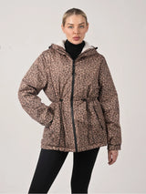 STM-TEX™ Faux Fur Lining Full Zip Rain Coat