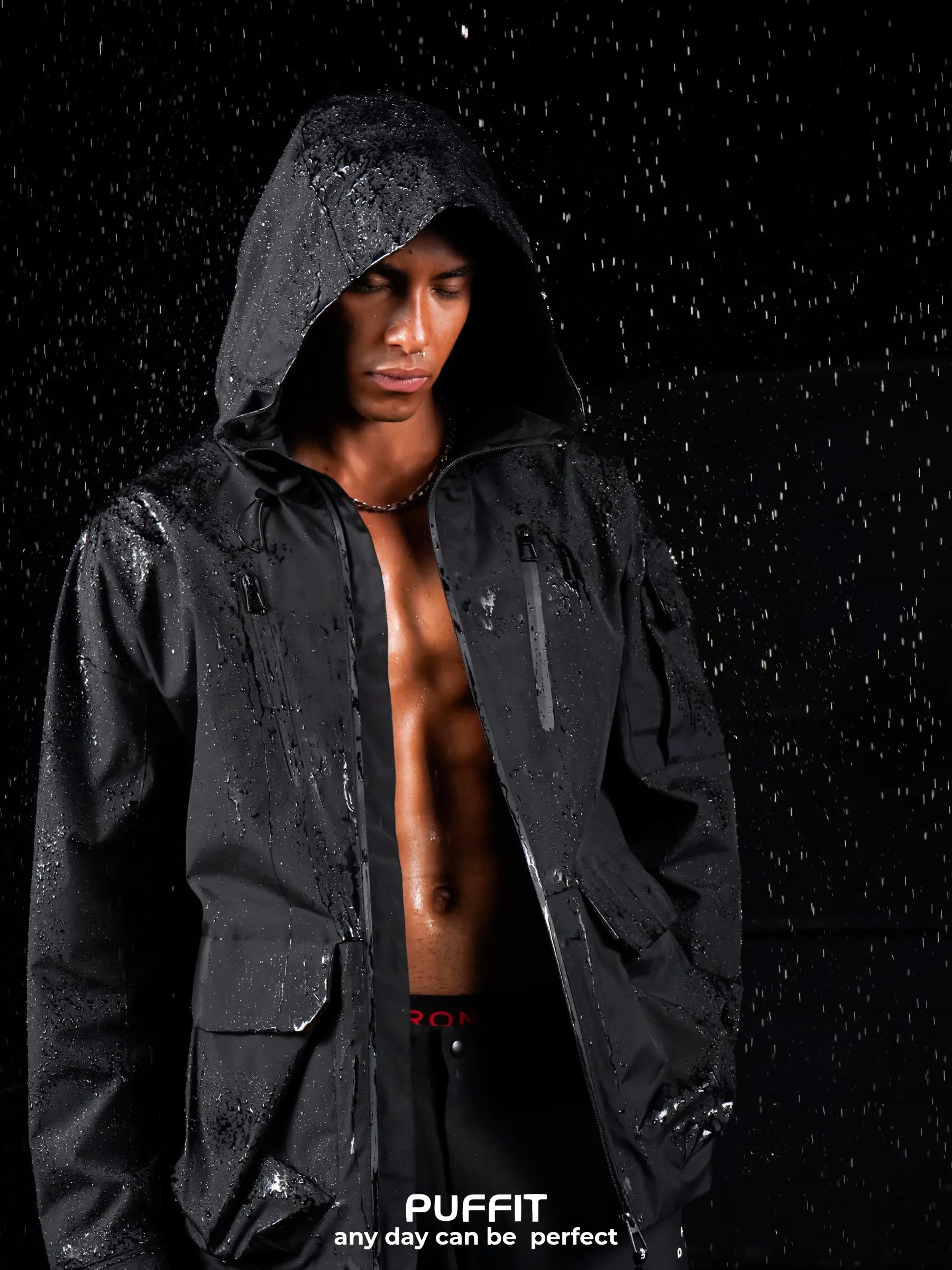 STM-TEX™ Men’s Multi-Pocket Rain Jacket