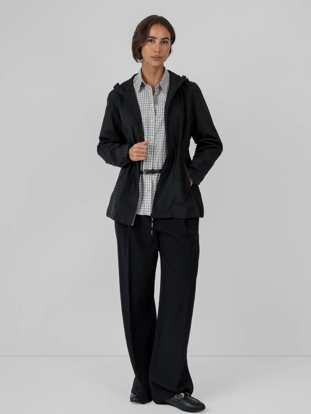 Chaqueta impermeable clásica con cremallera completa STM-TEX™