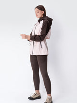STM-TEX™ Brown/Pink Full-Zip Rain Jacket