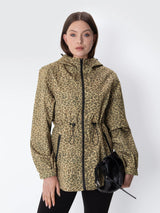 STM-TEX™ Premium Leopard Full Zip Rain Coat