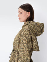 STM-TEX™ Premium Leopard Full Zip Rain Coat