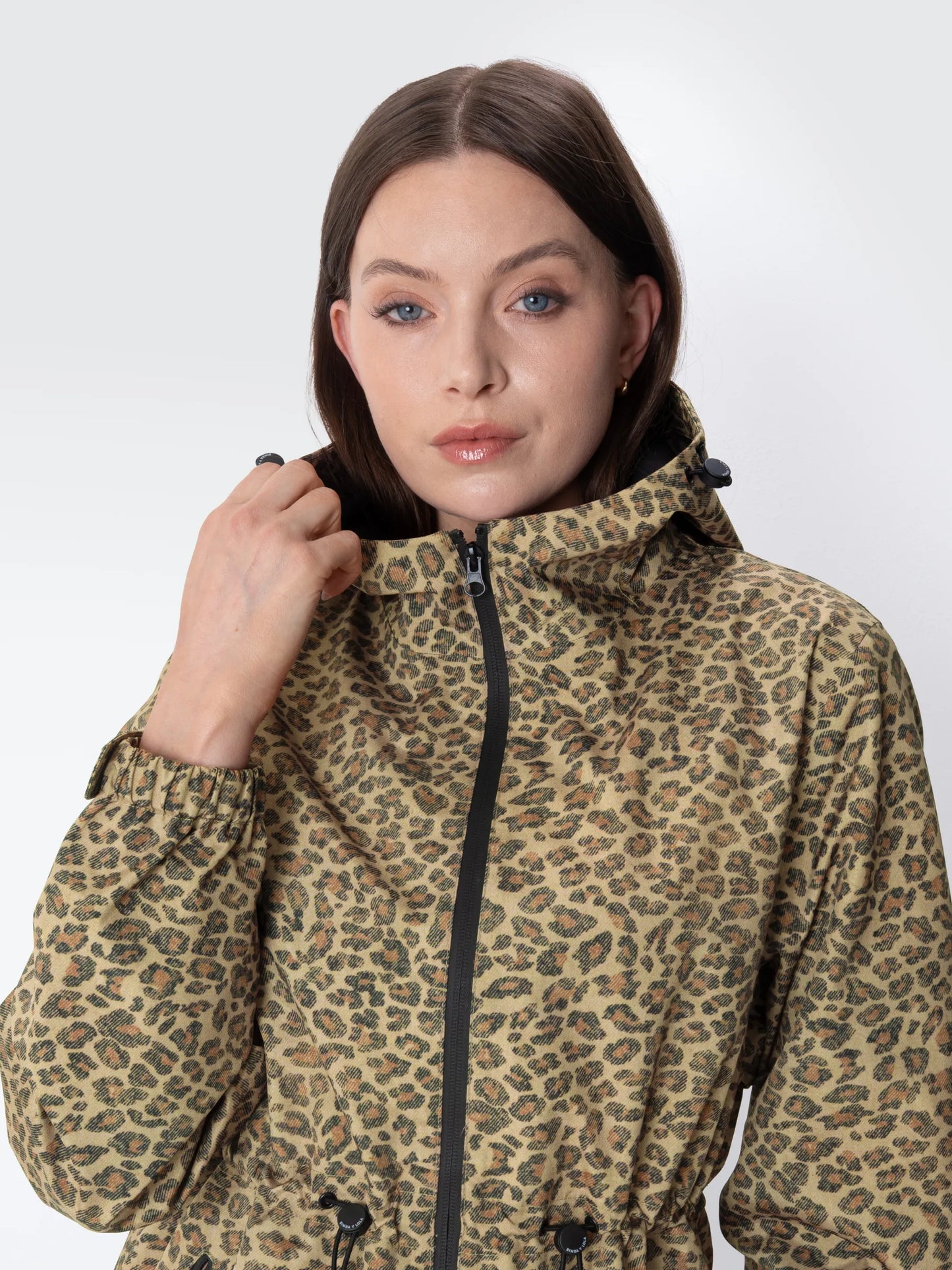 STM-TEX™ Premium Leopard Full Zip Rain Coat