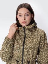 STM-TEX™ Premium Leopard Full Zip Rain Coat