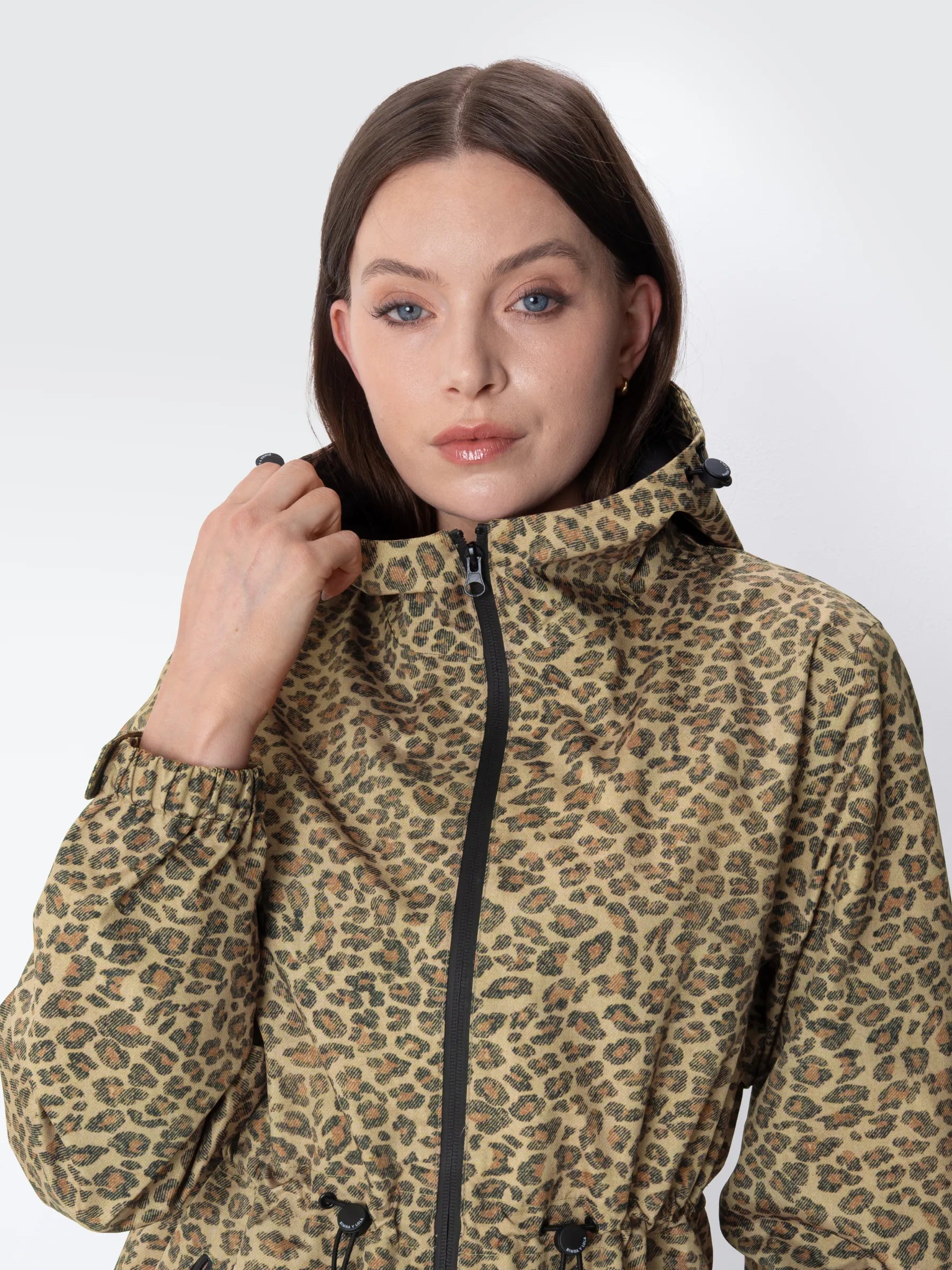 STM-TEX™ Premium Leopard Full Zip Rain Coat