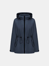 STM-TEX™ Wasserdichte Regenjacke mit durchgehendem Reißverschluss 