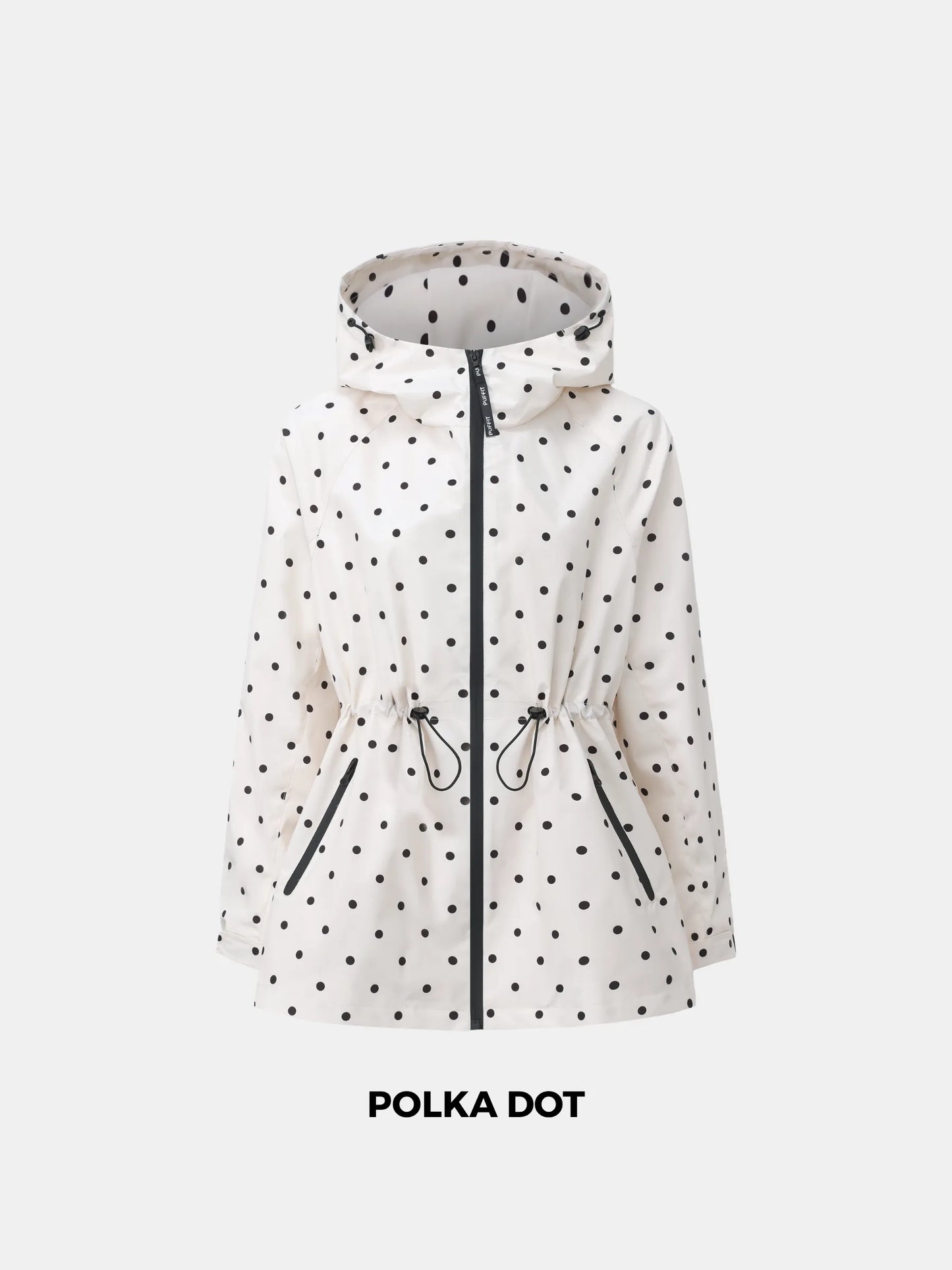 STM-TEX™ Polka Dot Full-Zip Rain Jacket