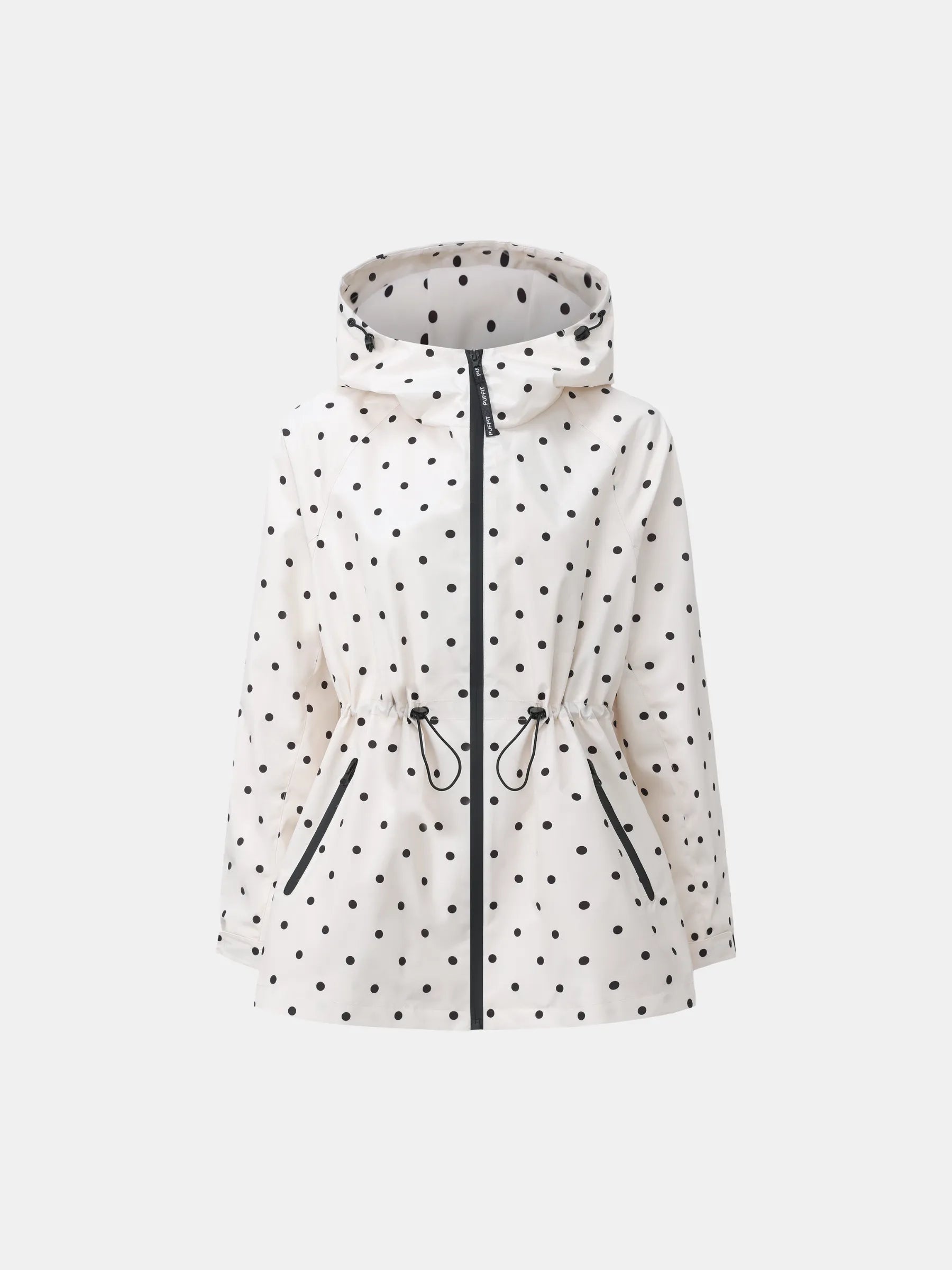 STM-TEX™ Polka Dot Full-Zip Rain Jacket