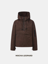 STM-TEX™ Leopard Oversized Rain Hoodie