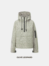 STM-TEX™ Leopard Oversized Rain Hoodie