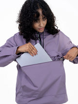 STM-TEX™ Fleece Lined Oversized Rain Hoodie