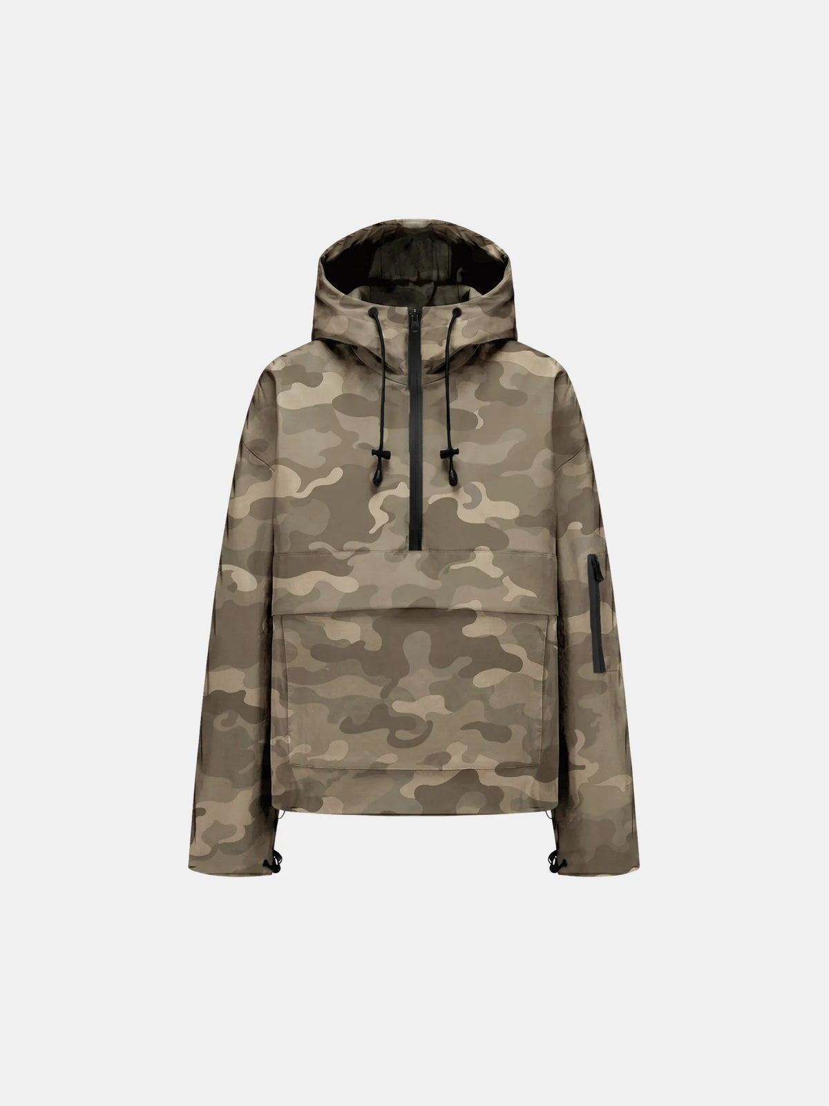 STM-TEX™ Taupe Camo Classic Relaxed Fit Rain Hoodie