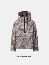 STM-TEX™ Shadow Camo Oversized Rain Hoodie