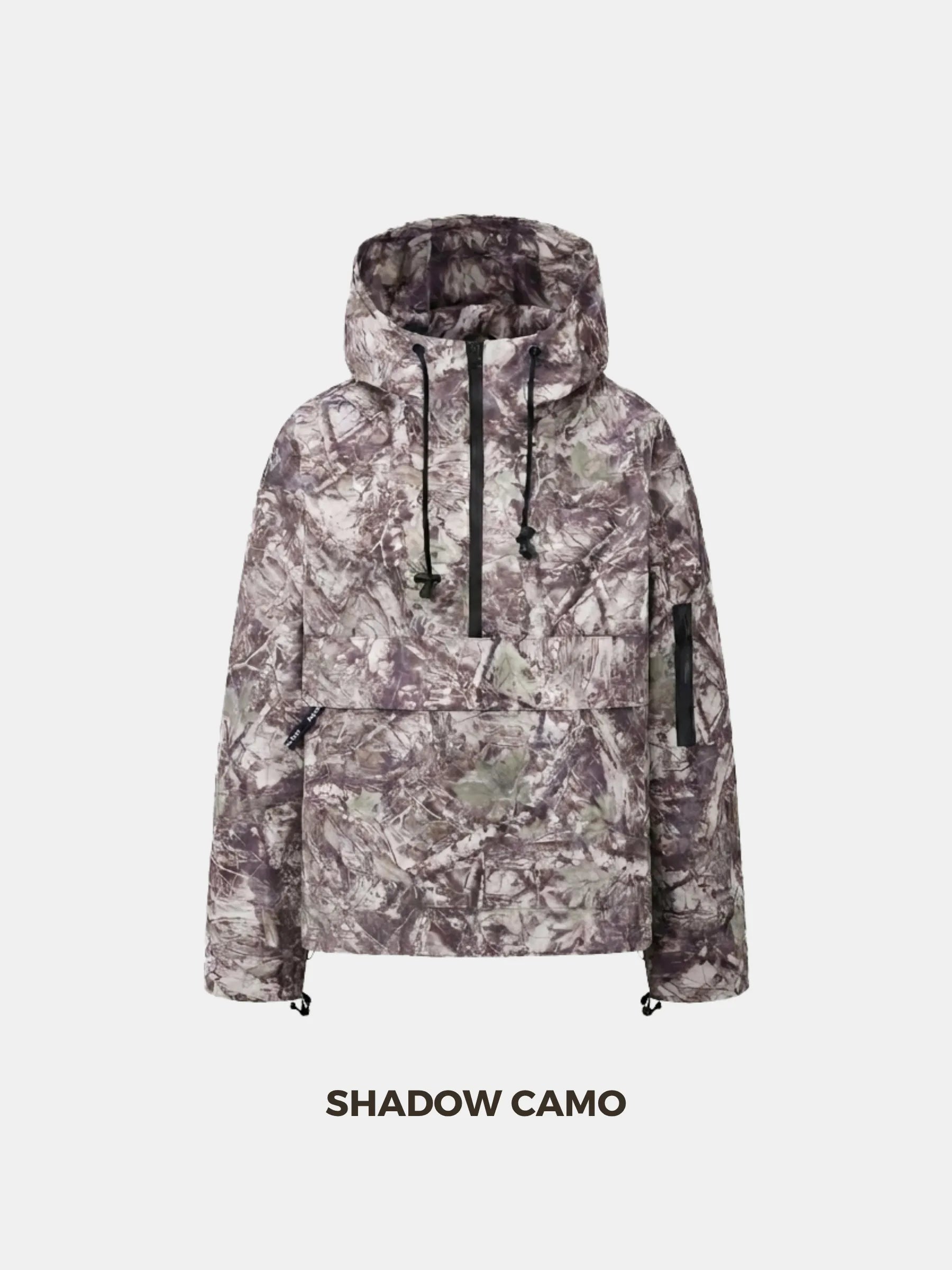 STM-TEX™ Shadow Camo Oversized Rain Hoodie