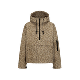 STM-TEX™  Leopard Oversized Rain Hoodie